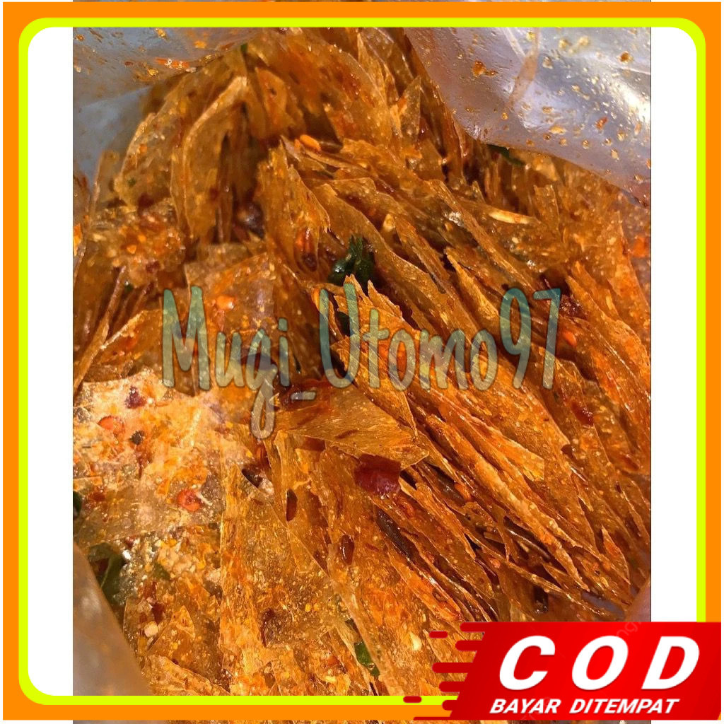 

keripik kaca pedas daun jeruk 1 kilogram