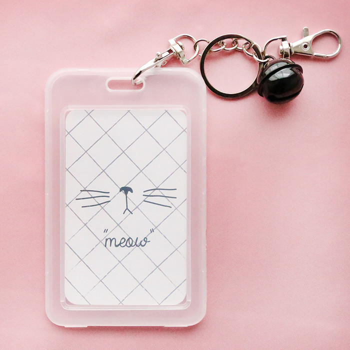 

Rena V - ID-112 Tempat Kartu Akses Kartu Kerja ID Card Holder Transparan - Kucing