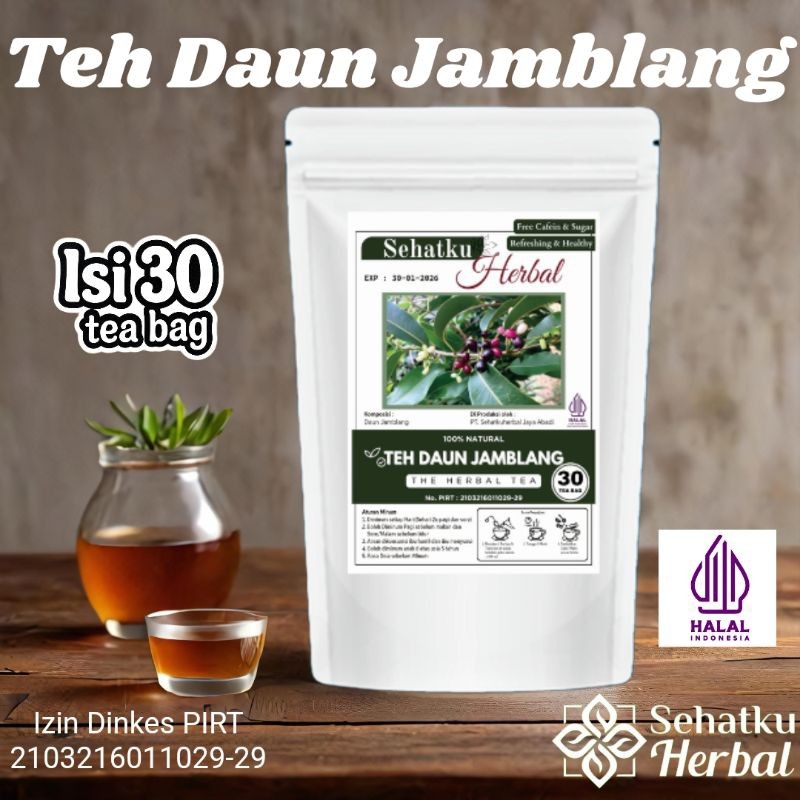 

SEHATKUHERBAL Teh Daun Jamblang isi 30 tea bag