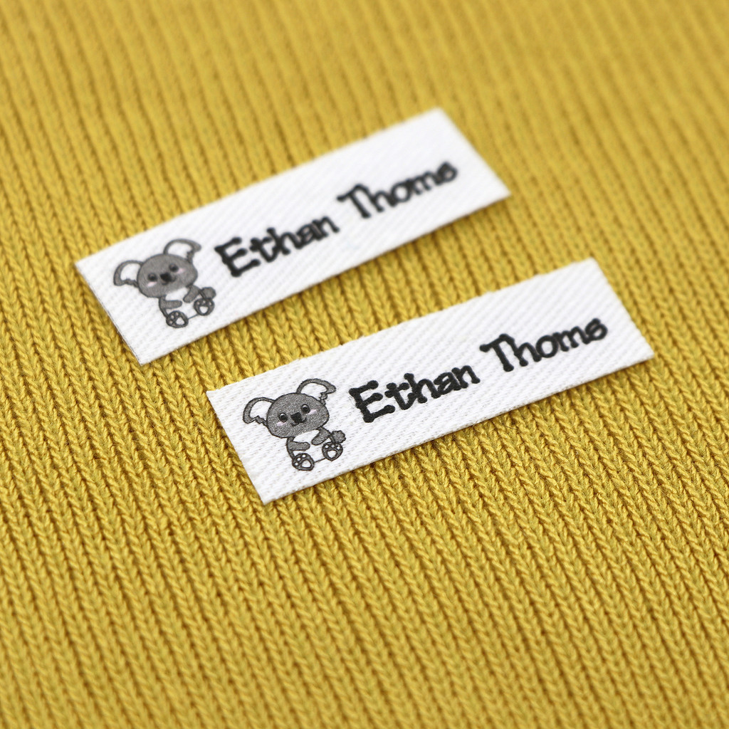 

120 piece Custom Ironing Labels, Logo or Text, Personalized Brand , Clothing Labels, handmade, Iron on label(YT222)