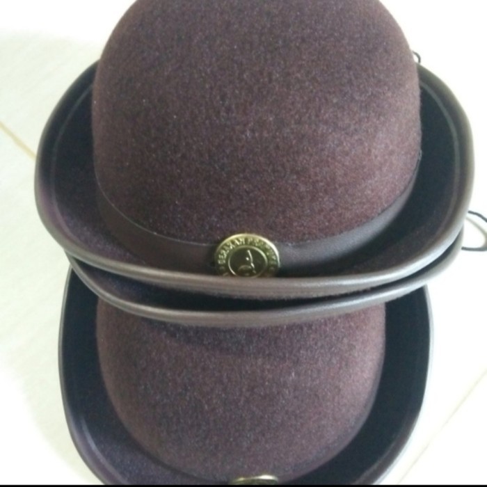 Topi Boni Pramuka Laken Premium/ topi boni pramuka