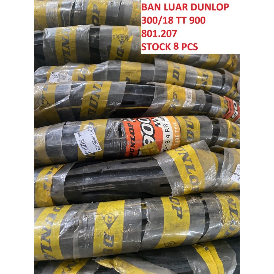 [EXP] BAN LUAR MOTOR DUNLOP 300-18 TT900 RING 18 PRODUKSI LAMA