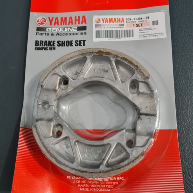 Kampas Rem Vega Zr Kampas Rem Tromol Belakang Vega ZR Mio