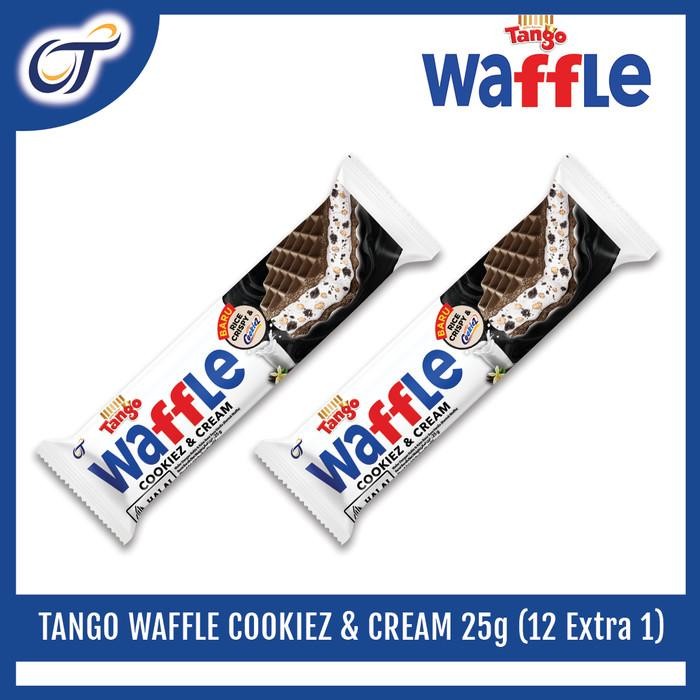 

Tango Waffle Cookies And Cream 25gr x 12 Pcs butter Wafer Food