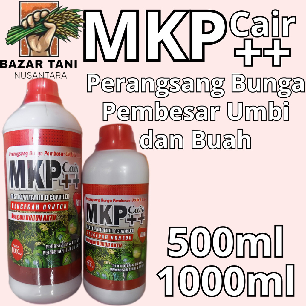 pupuk MKP CAIR ++ BORON AKTIF 1 LITER DAN 500 ML