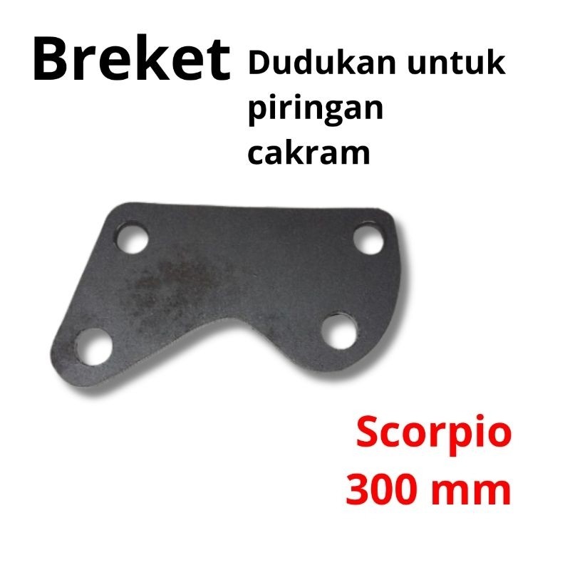 Dudukan piringan cakram |Breket Scorpio 300 mm
