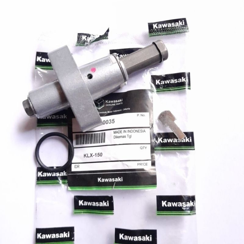 TONJOKAN KETENG KLX150 TONJOKAN TENSIONER KLX SETELAN TENSIONER KLX 150