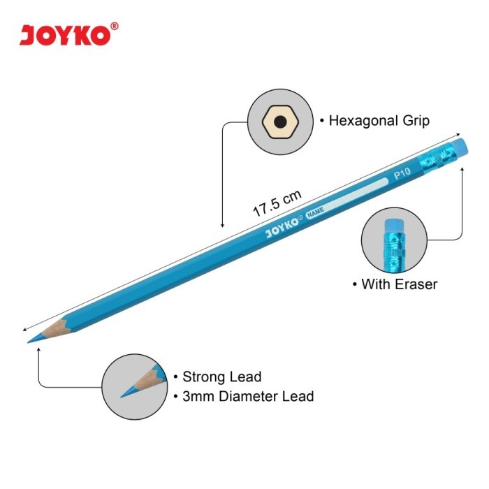 

Joyko Pensil Warna Dapat Dihapus Erasable Color Pencils 24Warna CP-115