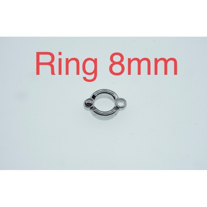 Ring 8mm Kaki Burung 8 mm Gelang Cincin Rantai Bird Leg Foot Ring HS