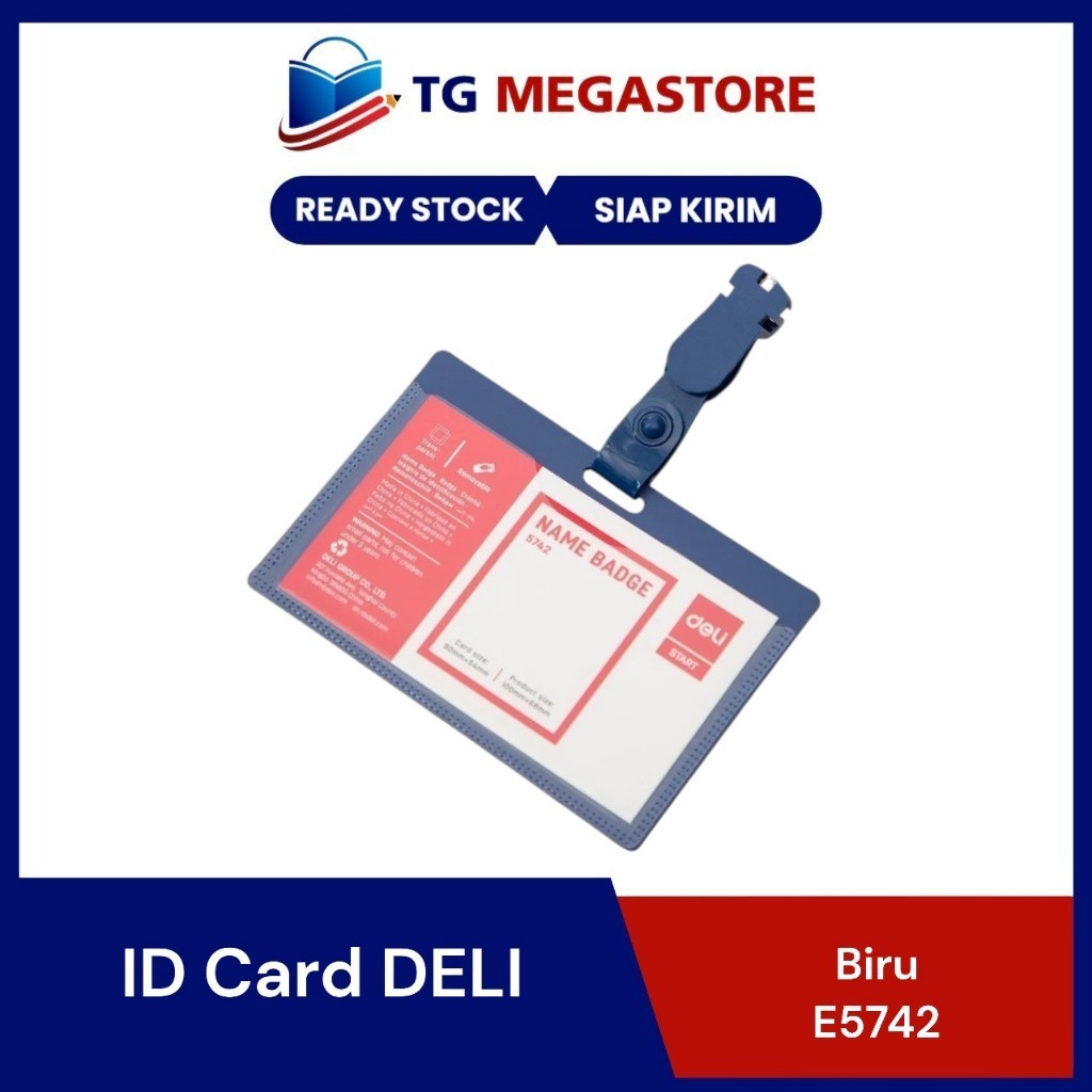 

ID Card DELI Biru - E5742