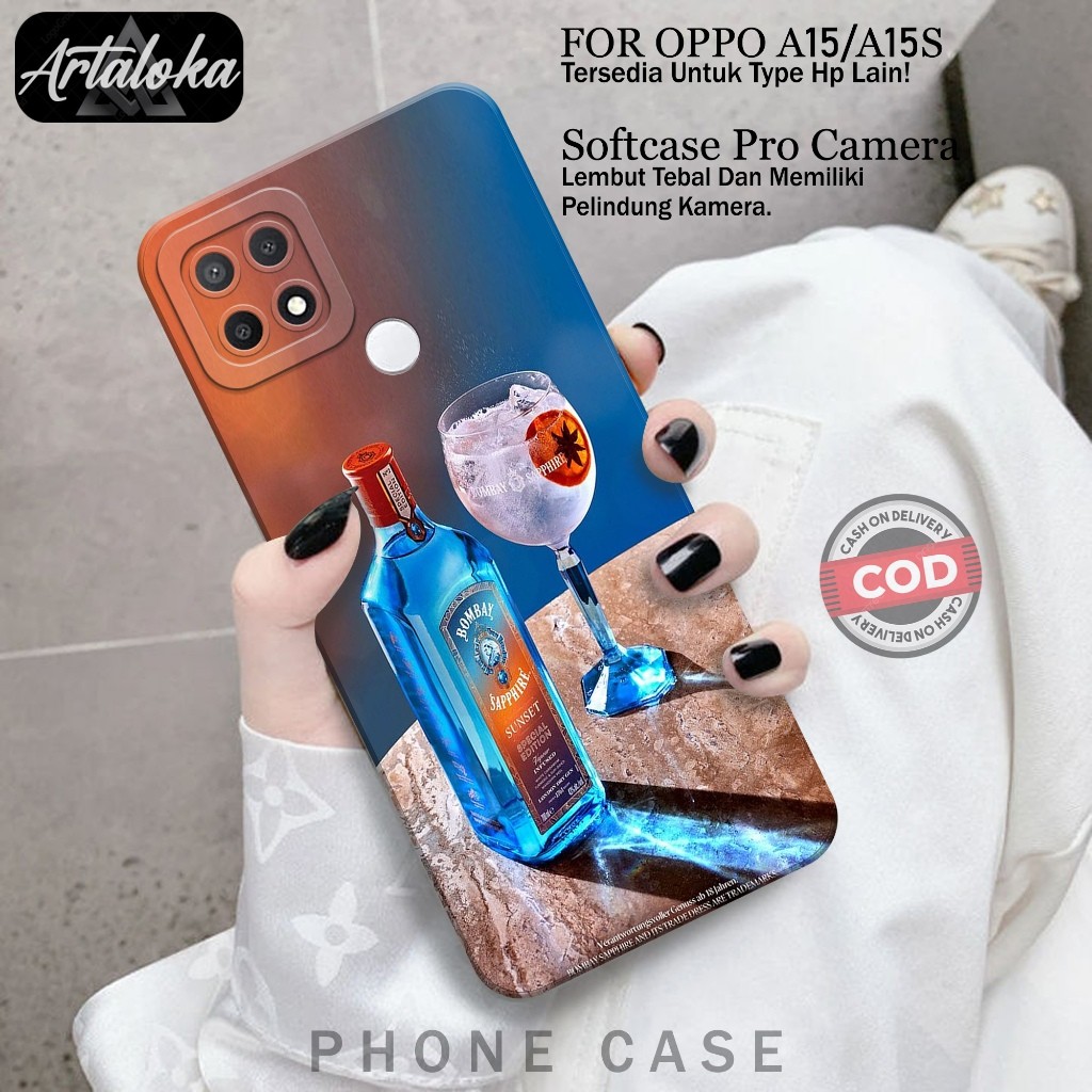 Case Hp Oppo A15/A15S Terbaru - Fashion Case Minuman - Softcase Oppo A15/A15S - Casing Oppo A15/A15S