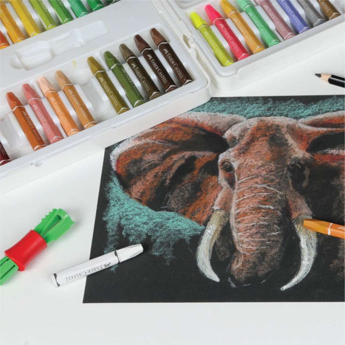 

Faber Castell Hexagonal Oil Pastel 72