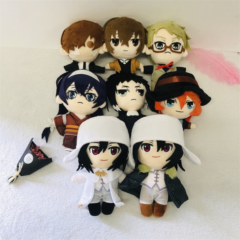 PREORDER 20cm Japanese Anime Bungo Stray Dogs Fyodor Dostoyevsky Kawaii Cosplay Clothes Change Dolls