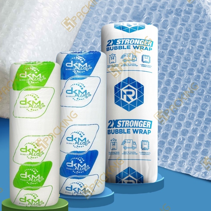 

PLASTIK BUBBLE WARP BUBLE WRAP ROLL BENING EKONOMIS DKM PLUS - BENING STANDARD, 125CM X 50M