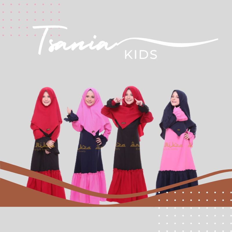 Model Baju Anak Perempuan || Model Gamis Anak Terbaru Tsania Dress
