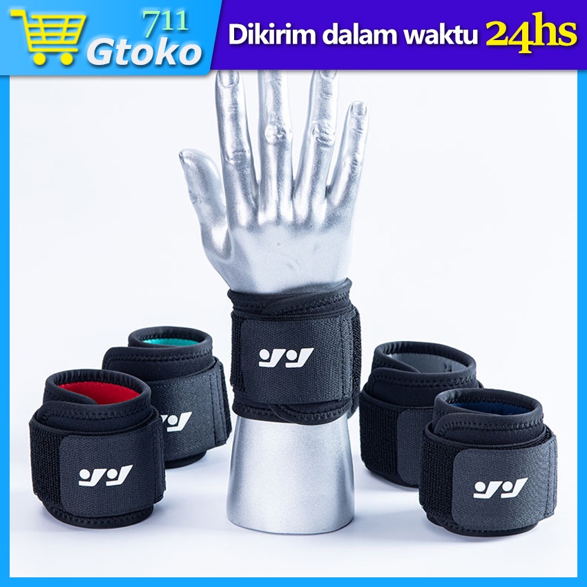 Wrist Wrap Strap Support Pembalut Deker Pelindung Pergelangan Tangan Wrist Band Heavy Duty Wristband