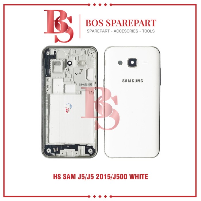 CASING SAMSUNG J5 J5 2015 J500 KESING HOUSING - WHITE