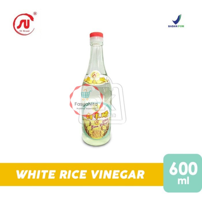 

Cuka Beras Narcissus White Rice Vinegar SU Brand (Botol Kaca 600ml) - FasyAnita Mart Denpasar