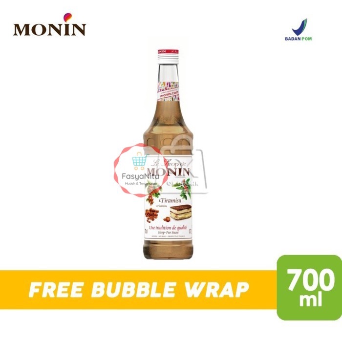 

Tiramisu Syrup Monin / Sirup Monin [Botol 700 ml] - FasyAnita Mart Denpasar