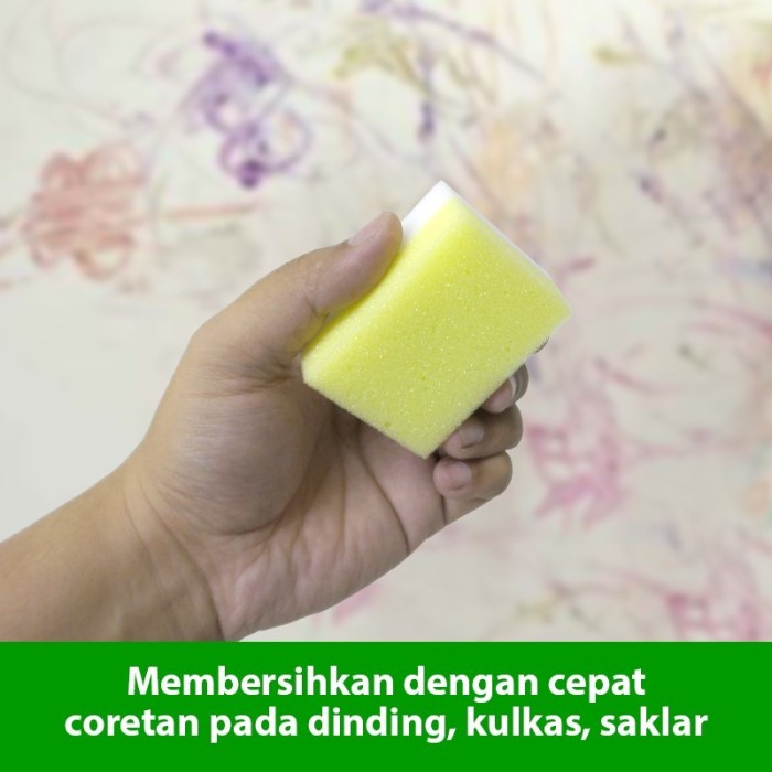 3M Scotch-Brite Magic Spons Pembersih Penghapus Noda Wall Stain Remover