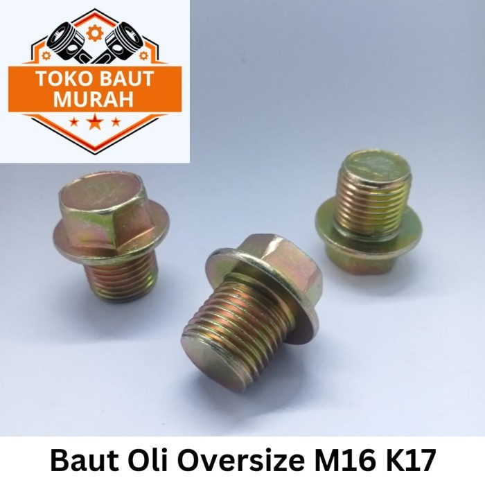 Baut oli motor OVERSIZE M16 drat 1.5