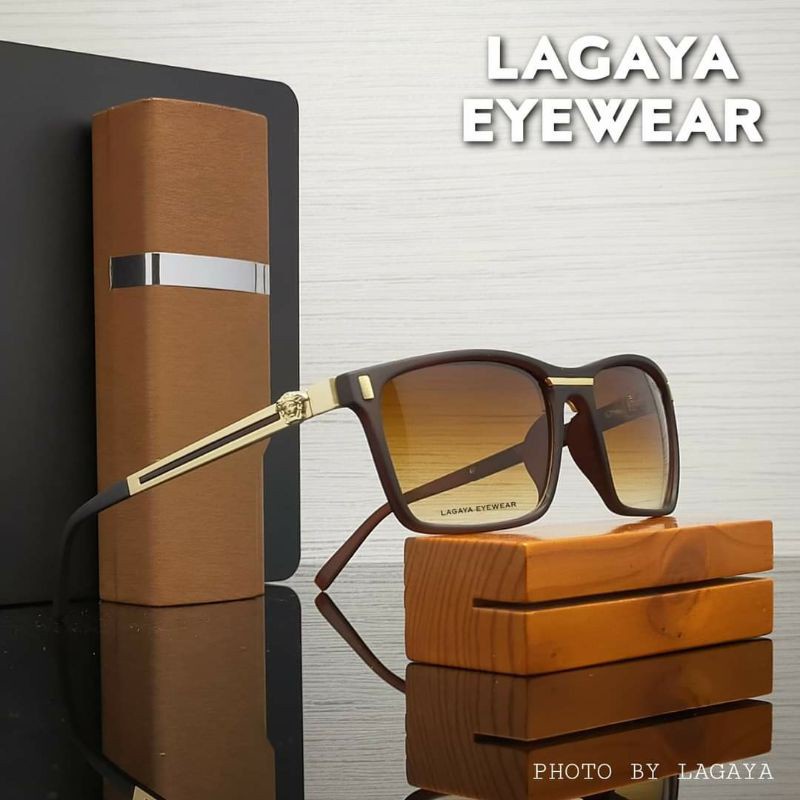 Kacamata Versace Luxury Lensa Polarized Pria Import Dewasa - F.005 fullset