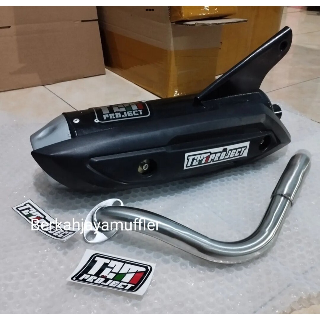 Knalpot Racing custom Copy TZM Project yamaha Scoopy Prestige New Beat New Deluxe Genio Vario Aerox 