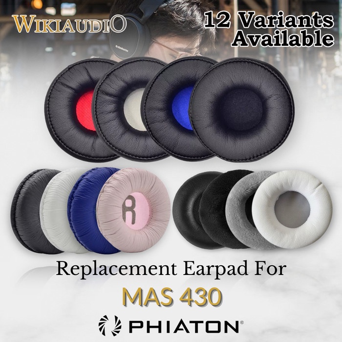 Earpad Ear Cushion Earcup Phiaton MAS430 MAS 430 Busa Bantalan Foam