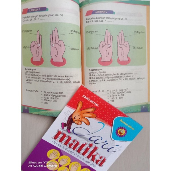 

Buku Jarimatika / Berhitung Cepat Dengan Jari
