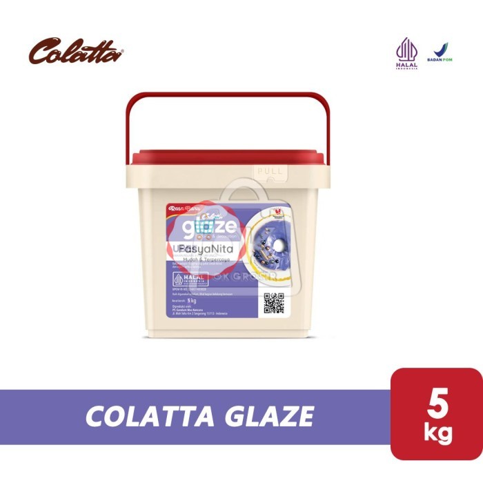 

Colatta Glaze UBEE Ubi Ungu (Kaleng 5kg) - FasyAnita Mart Denpasar