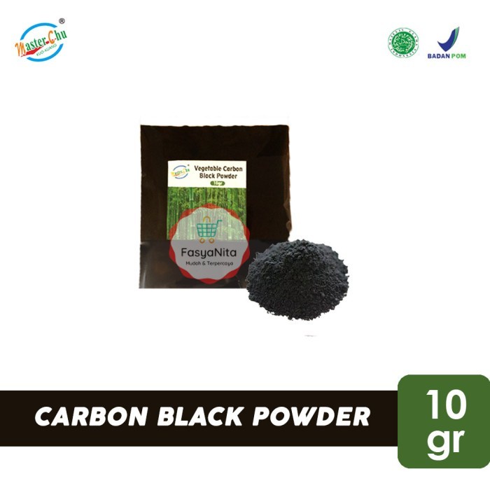 

Bubuk Arang Hitam Master Chu / Vegetable Carbon Black Powder (10 gr) - FasyAnita Mart Denpasar