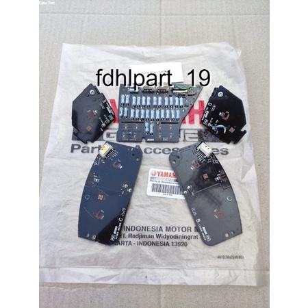 PCB Lampu Depan Yamaha Nmax New B6H Original Mesin Modul Papan PCB VCB led Lampu depan Nmax 155 new 