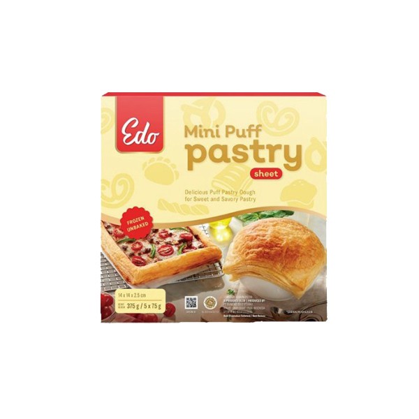 

Edo Mini Puff Pastry Sheet [375 gr]