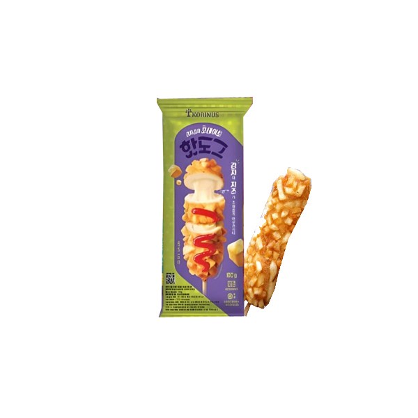 

Potato & Cheese Corn Dog Frozen [100 gr]