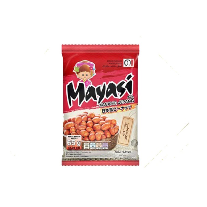 

Mayasi Kacang Jepang [65 gr] - Pedas