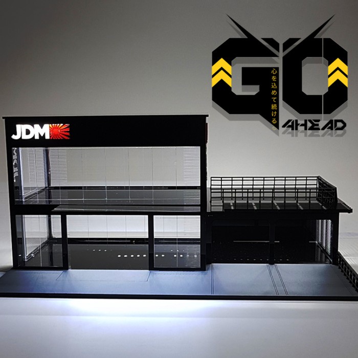 Rumah Diecast / Diorama Diecast / Seri JDM /  To Display