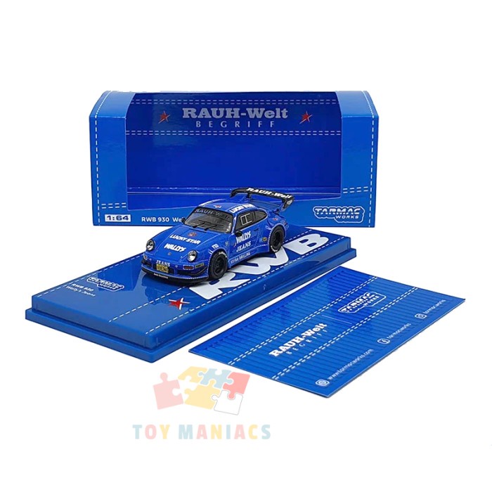 TARMAC WORKS T64-015-WJ PORSCHE RAUH WELT RWB 930 WALLY'S JEANS 1/64