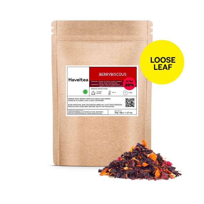 

✨PROMO✨ -BERRYBISCOUS | Big Tin | Haveltea | Fruit Tea | Berry Hibiscus - Big Tin