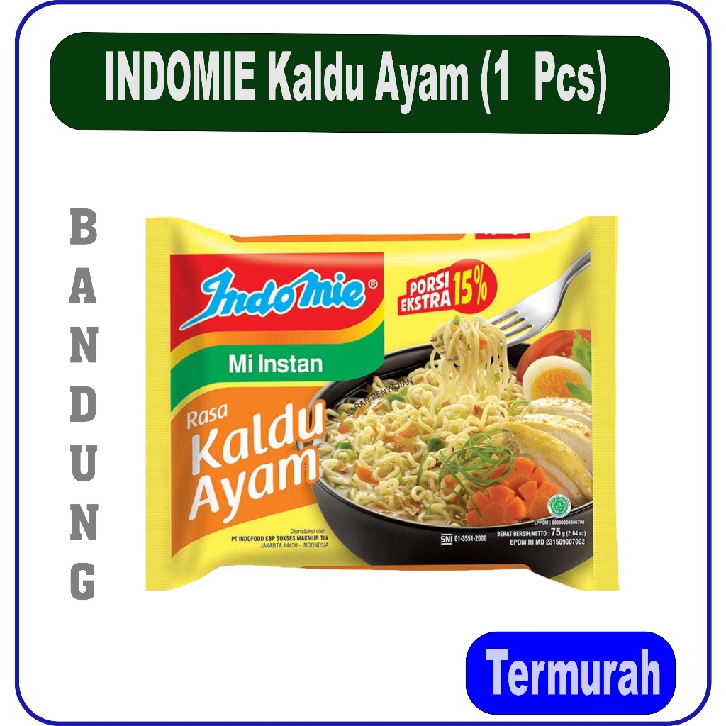 

Indomie Rasa Kaldu Ayam (1 Pcs)