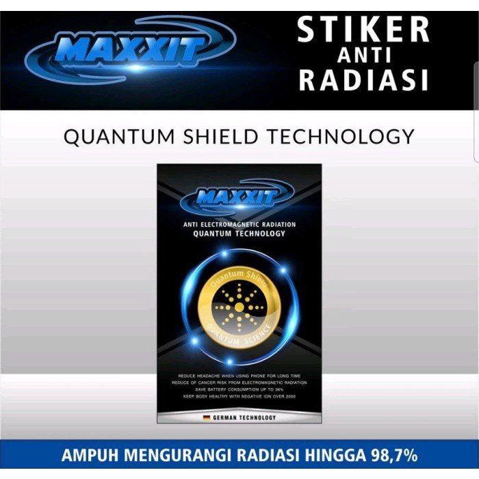 MAXFIT STIKER ANTI RADIASI HP TABS