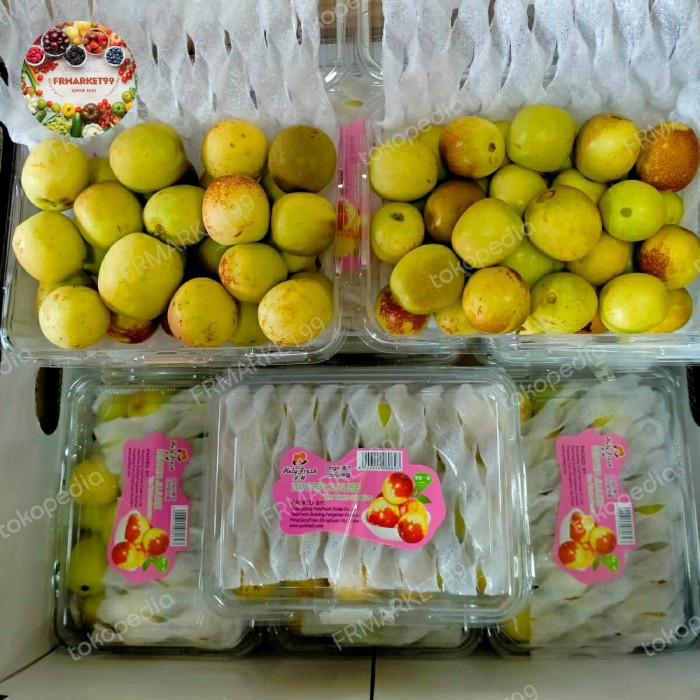 

jujube super sweet Crunchy | pir jujube | buah angco fresh | pack
