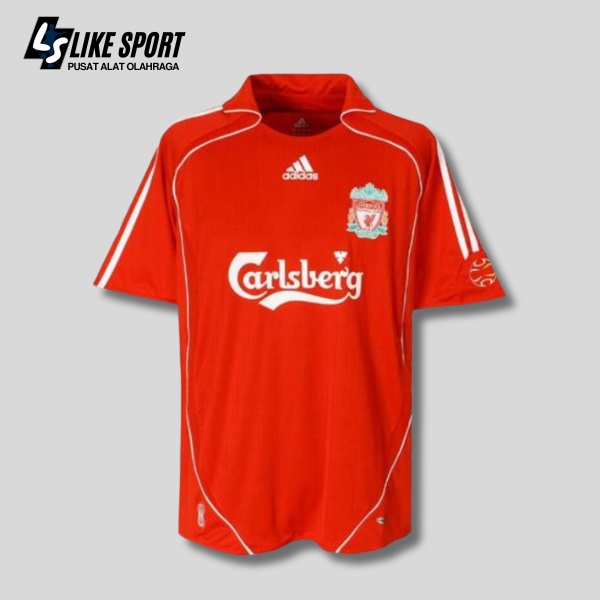 JERSEY BOLA RETRO LIVERPOOL HOME 2006 GRADE ORI