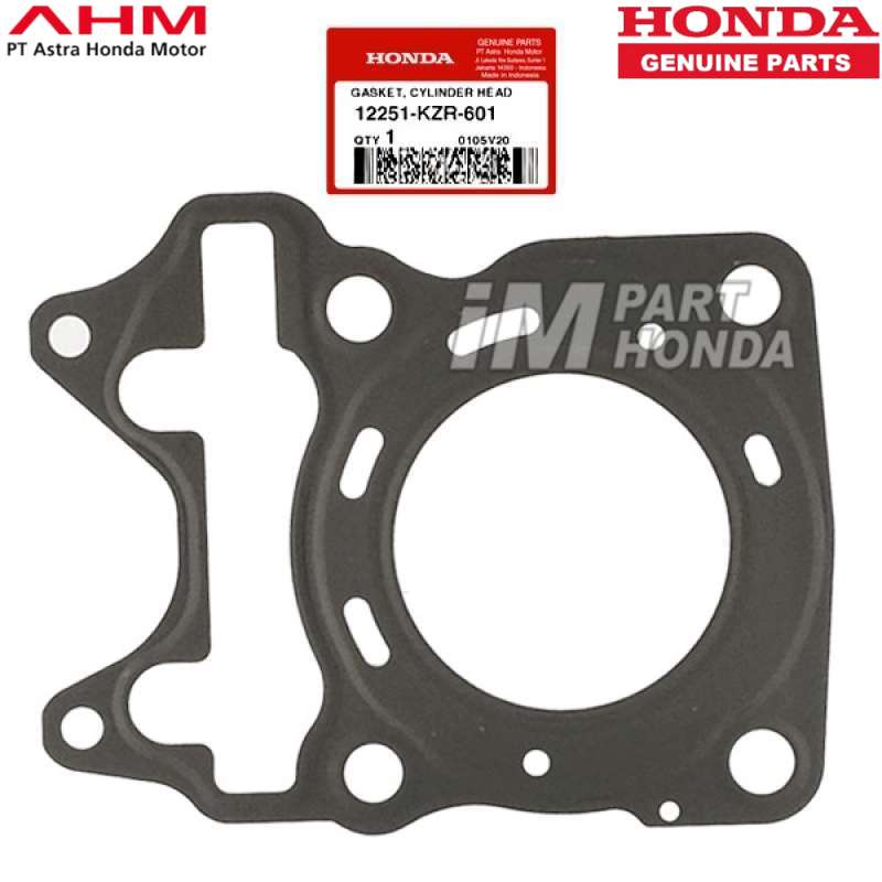 MURAH Paking Perpak Kop Head Vario 125 Old Lama Vario 125 LED 12251-KZR-601  JAMINAN 100% ORI AHM HO