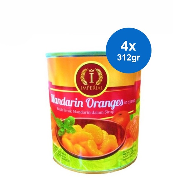 

Imperial Jeruk Mandarin Dalam Sirup 312 gr x 4