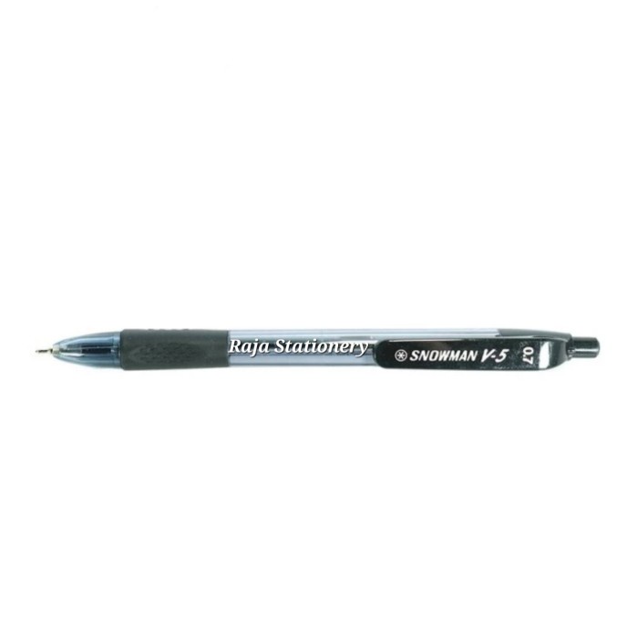 

SNOWMAN BALL PEN CLICKER PENA PULPEN CETEK SNOWMAN V5 LUSIN 12PCS - BLUE