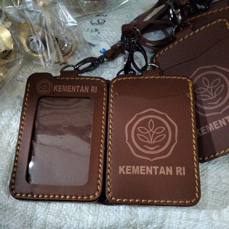 

Nametag id card Holder KEMENTAN