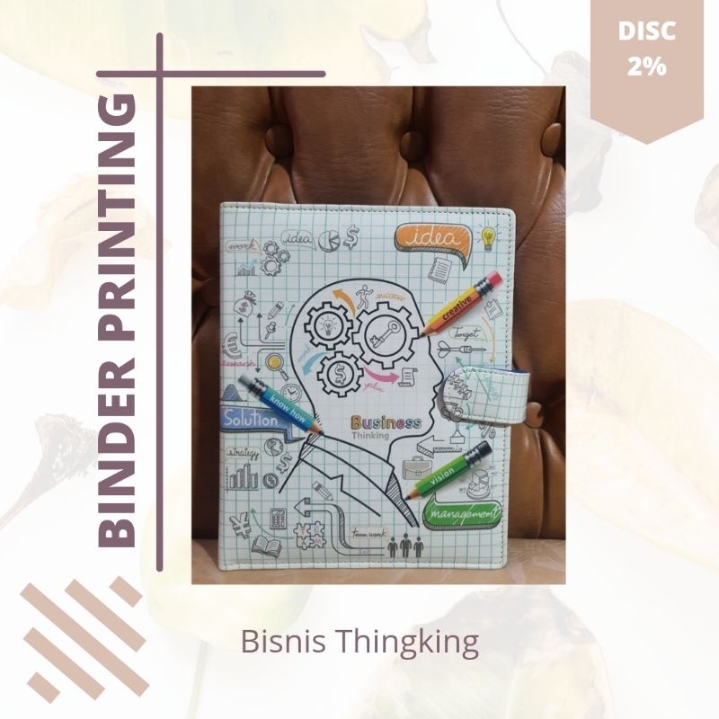 

Binder Printing Kulit Sintesis A5 (20r) bisnis thinking