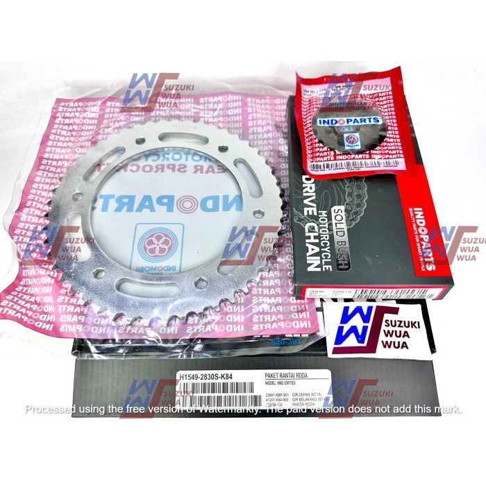 GIR SET CRF 150 CRF150 TRAIL INDOPARTS
