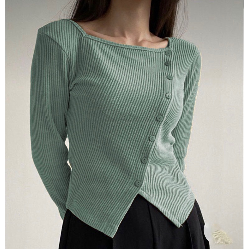 QALISYA LABEL-BLOUSE KOREA - CRICIA BLOUSE