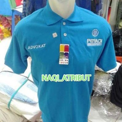 KAOS POLO ADVOKAT PERADI LENGAN PENDEK FULL BORDIR - Marun, M
